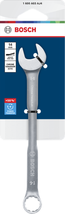 Kunci kombinasi Bosch 14 mm krom vanadium.